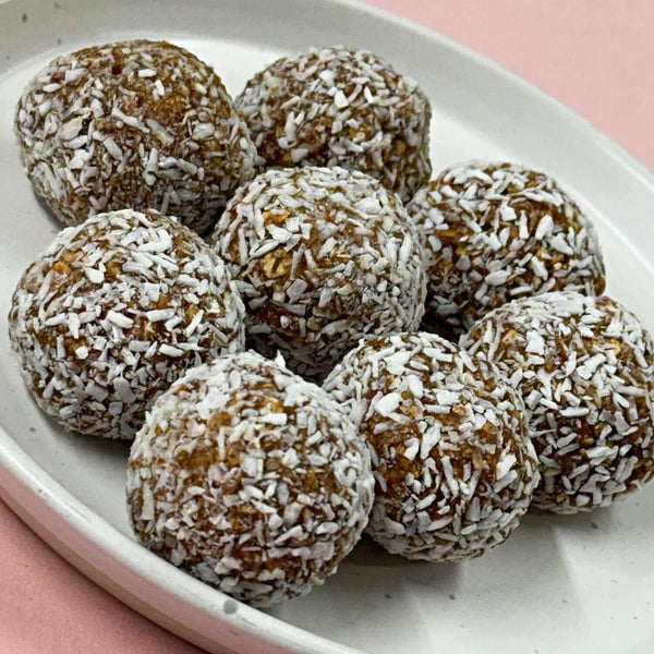 Vitamin and Collagen Protein Balls | Healthy Meal Prep Snack for Weight Loss and Muscle Gain by Macro Based Diet